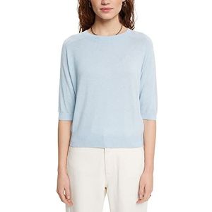 ESPRIT Dames 013EE1I307 Trui, 435/PASTEL Blauw, L, 435, pastelblauw, L