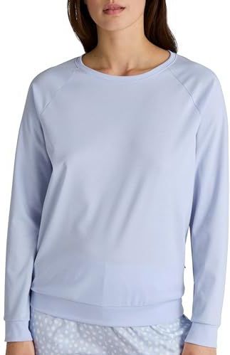 CALIDA - Slaapshirt - Lichtblauw - Jersey - Lange Mouw