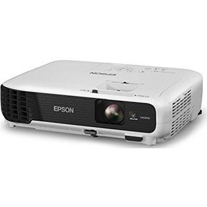 Epson EB-S04 Desktop-projector 3000ANSI Lumen 3LCD SVGA (800x600) zwart, wit Beamer
