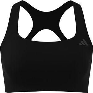 adidas Mujer Optime Workout Medium Support Bra, black, XL