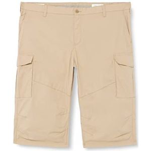 s.Oliver Big Size Heren Cargo Bermuda, Detroit Relaxed Fit, Brown, 44, bruin, 44