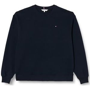 Tommy Hilfiger Dames REG VLAG OP BORST SWTSHRT Desert Sky L, woestijn hemel, L