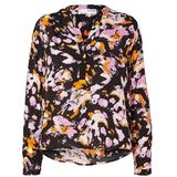 Blouseshirt met all-over motief, model 'IRENE'