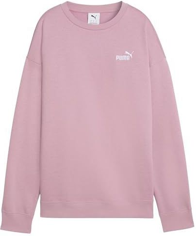 PUMA Sportief sweatshirt 'ESS No. 1'  rosa / wit