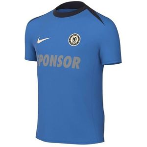 Nike Top Chelsea Dri-Fit Academypro Short-Sleeve Top K, Lt Photo Blue/Obsidian/Guava Ice, FQ0069-436, M