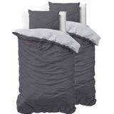 Dekbedovertrek - Wit - Katoen - 1 Persoon