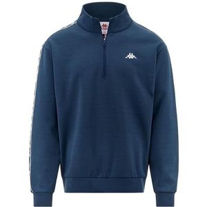 KAPPA PULLIOGT 222 BANDA SWT SWEAT 222BANDA | MAN | SIZE M | GRAPHIKTAPE BLUE STELLAR/BLUE