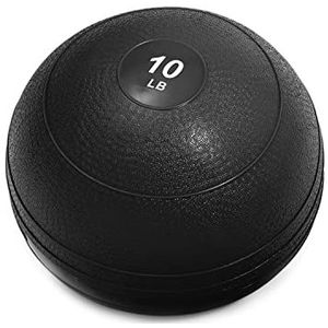 Trademark Innovations Oefening Slam Medicine Ball, Zwart, 4,5 kg