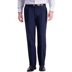 Haggar Heren Premium Comfort Stretch Classic Fit Jurk Broek