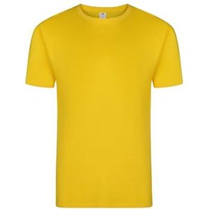 Mukua Palm, Uniseks T-shirt, Korte Mouwen, Geel, Maat XL, Red, XL