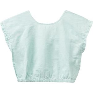 United Colors of Benetton Shirt voor meisjes en meisjes, Lichtblauw 0W6, 170