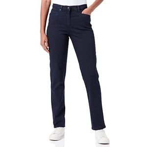 Raphaela by Brax Dames Caren Thermolite Denim Jeans Broek, Dark Blue, 38