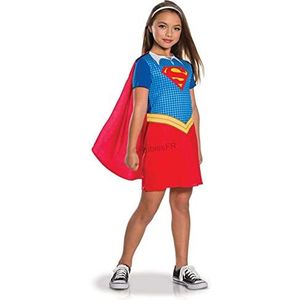 Rubie's Officieel kostuum - Klassiek Supergirl Superheld meisje rood maat L I-630987L