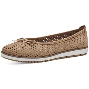 Tamaris Dames 1-22121-42 ballerina's, camel, 42 EU