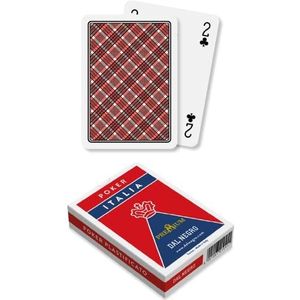 Dal Negro - Poker Deck Retro Rood, 21041