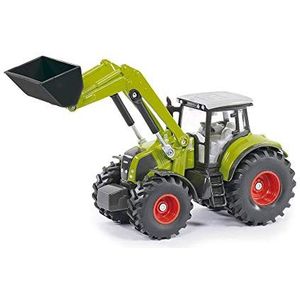 siku 1979, Claas Axion 850 with Front Loader, 1:50, Metal/Plastic, Green, Movable shovel, Rear hitch, Can be combined with SIKU trailers of the same scale