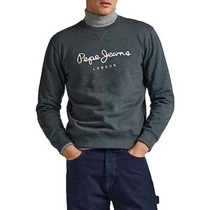 Pepe Jeans Heren Nouvel Sweatshirt, Groen (Regent Green), S
