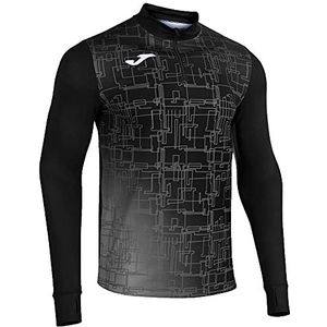 Joma Jongens 101930.100.4XS-3XS trui met capuchon, zwart, standaard, zwart, Eén maat