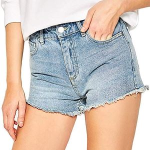 Armani Exchange damesshorts, blauw (Indigo Denim 1500), 48
