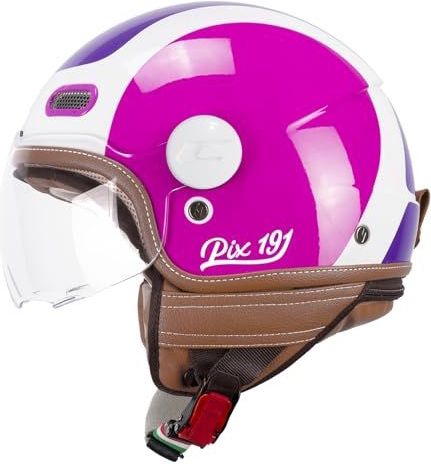 Cgm - 191g Pix Sprint Short Helm - Grijs - Thermogevormde Binnenvoering