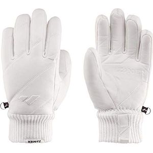 Zanier Dames 27038-1000-7 handschoenen, wit, 7