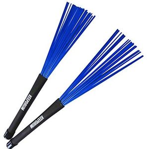 Keepdrum SV603BL Nylon Brushes drummachine Blauw