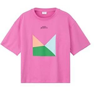 s.Oliver Junior Girl's T-shirt, korte mouwen, roze, 164, roze, 164 cm