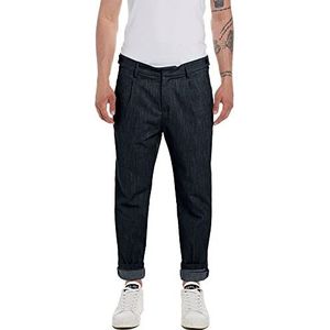 Replay Herenbroek met stretch, Blauw 020, 27W x 30L