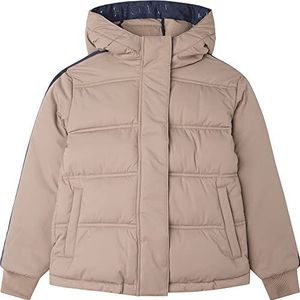 Hackett London Jongens Branded Puffa Jacket, Desert Taupe, 5 jaar