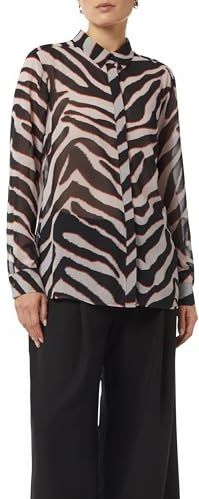 COMMA Blouse  framboos / rosé / zwart