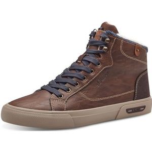 s.Oliver Wl Lace Boot 5-16260-43 Sneeuwlaarzen voor heren, cognac, 44 EU