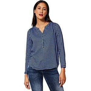 Street One Dames A342427 Blouse Viscose, Dazzling Blue, 34, blauw, 34