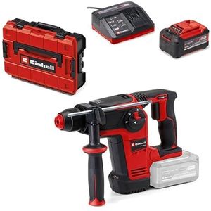 Einhell Professional accu-boorhamer TP-HD 18/26 Li BL-Solo Power X-Change (18 V, zonder accu) & Originele Einhell 18V 5.2 Ah PXC Starterkit (accu&snellader, 18 V, max.1260 W,)