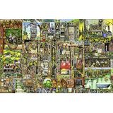 Puzzel Ravensburger Weird Town / Colin Thompson (5000 Onderdelen) - Thema: Stad - Aantal stukjes: 5000