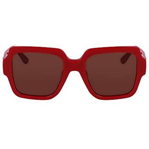 KARL LAGERFELD KL6104SR zonnebril, rood, eenheidsmaat voor dames, Rood, One size