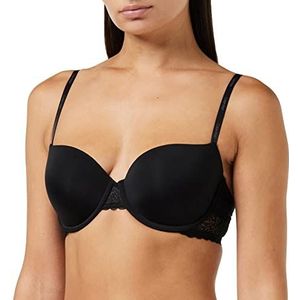 Calvin Klein Dames licht gevoerd Balcon 000QF5146E balkon bh's, zwart (zwart), 38DD, Zwart, 85E