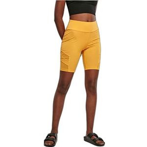 Urban Classics Dames Dames Dames High Waist Tech Mesh Cycle Yoga Shorts Magicmango, 3XL