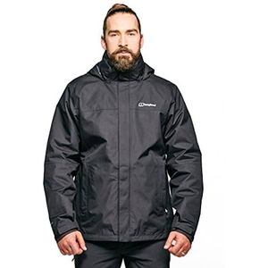 Berghaus Heren RG Alpha 2.0 Gemni 3 in 1 waterdichte jas, zwart/zwart, XL