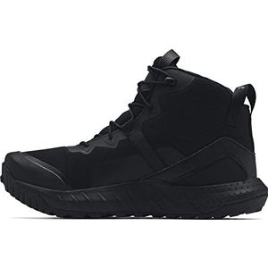 Under Armour Heren Micro G Valsetz Mid militaire en tactische laars, Zwart (001)/Zwart, 46.5 EU