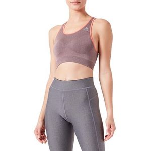 Odlo Seamless Medium Ceramicool Sportbeha voor dames, oranje, L