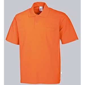 BP 1612-181 poloshirt van duurzaam gemengd weefsel oranje, maat XS