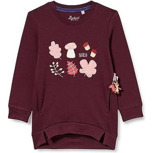Sigikid Mini Autumn Forest shirt met lange mouwen voor meisjes, bes, 116 cm