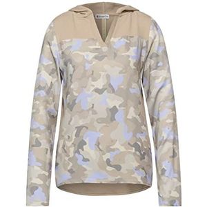 Street One T-shirt voor dames, Crystal Zand, 36