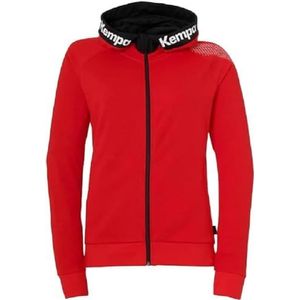 Kempa Dames Core 26 Hood Jacket Women Meisjes Hooded Jacket Trainingsjack Sweatshirt Hoody Pullover met Capuchon