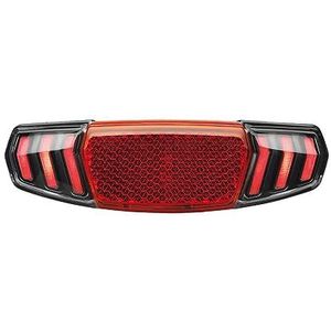 busch+müller Unisex – achterlicht voor volwassenen Dart E Bikes, rood, 50-80 mm