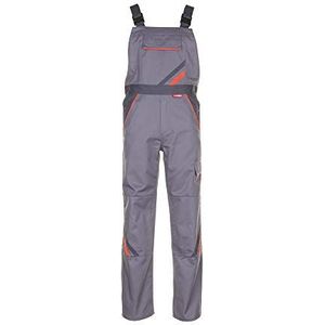 Planam, Visline, 2430040, tuinbroek, 1 stuks, zink/oranje/leisteen, maat 40