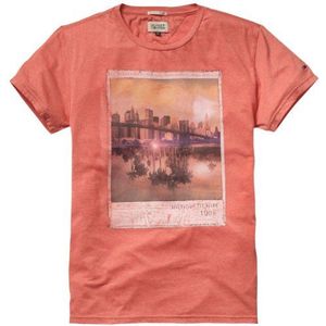 Tommy Hilfiger Jongens T-shirt Ramone CN Tee S/S / E557113362, roze (641 Porcelain Rose Heather), 176 cm