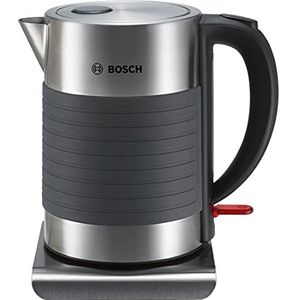 Waterkoker BOSCH TWK7S05 Grijs Zwart/Gris Roestvrij staal 2200 W 1 L 1,7 L