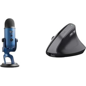 Blue Yeti USB Microfoon & Trust Yuno Draadloze Ergonomische Muis, Preventie