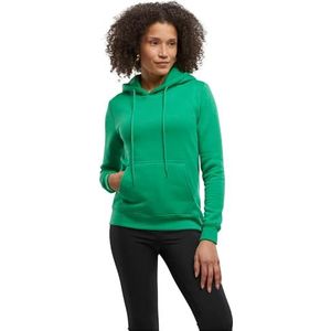Build Your Brand Basic hoodie voor dames, regular fit, maten XS - 5XL, grasgroen, S